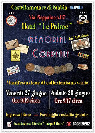 Collezionismo: torna il 27 e 28 giugno il memorial correale